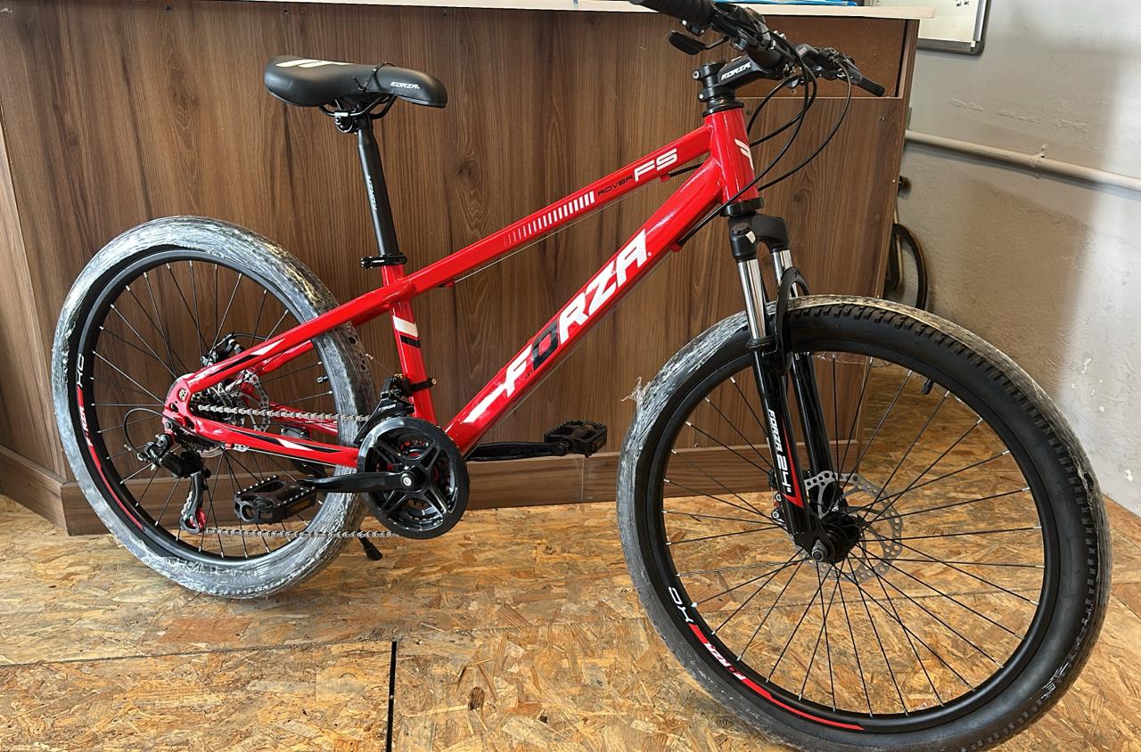 BICICLETA FORZA ROVER FS ROJA R24