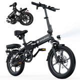 ISINWHEEL U3 16" Bicicleta Eléctrica Plegable