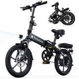 ISINWHEEL U3 16" Bicicleta Eléctrica Plegable