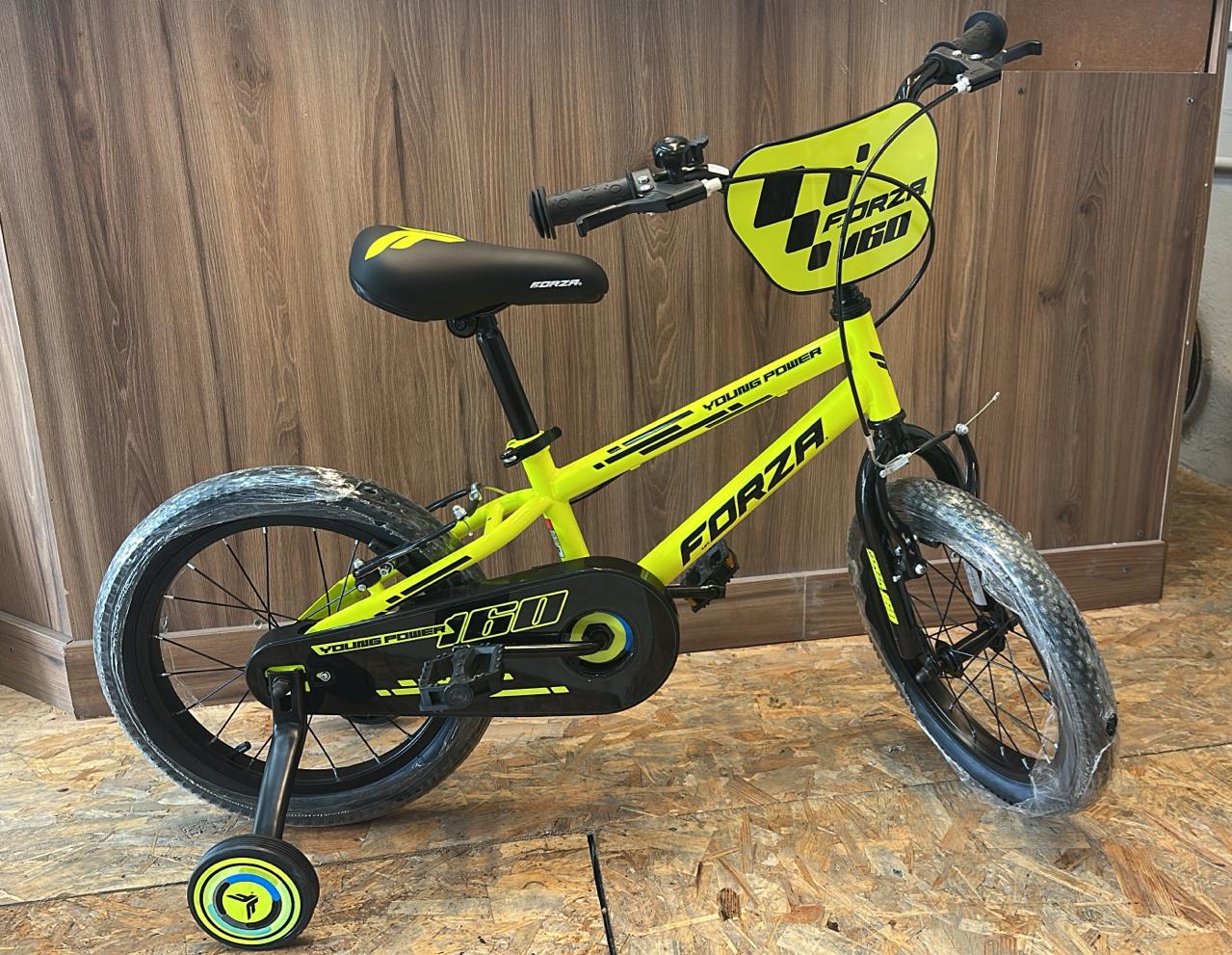 BICICLETA FORZA 160 AMARILLA R16