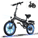 ISINWHEEL U3 16" Bicicleta Eléctrica Plegable