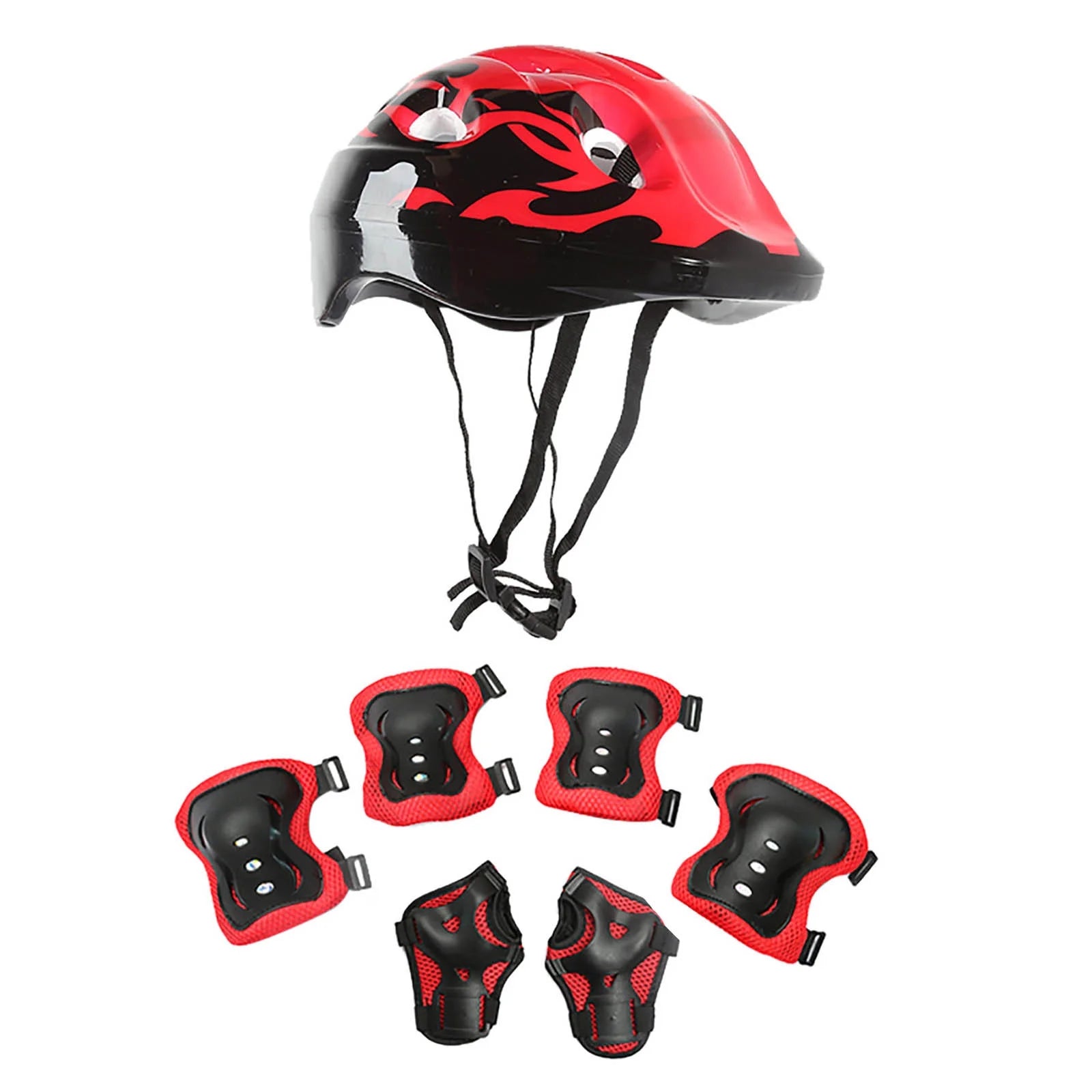 COMBO CASCO NAHEL PARA NIÑO + PROTECCIONES