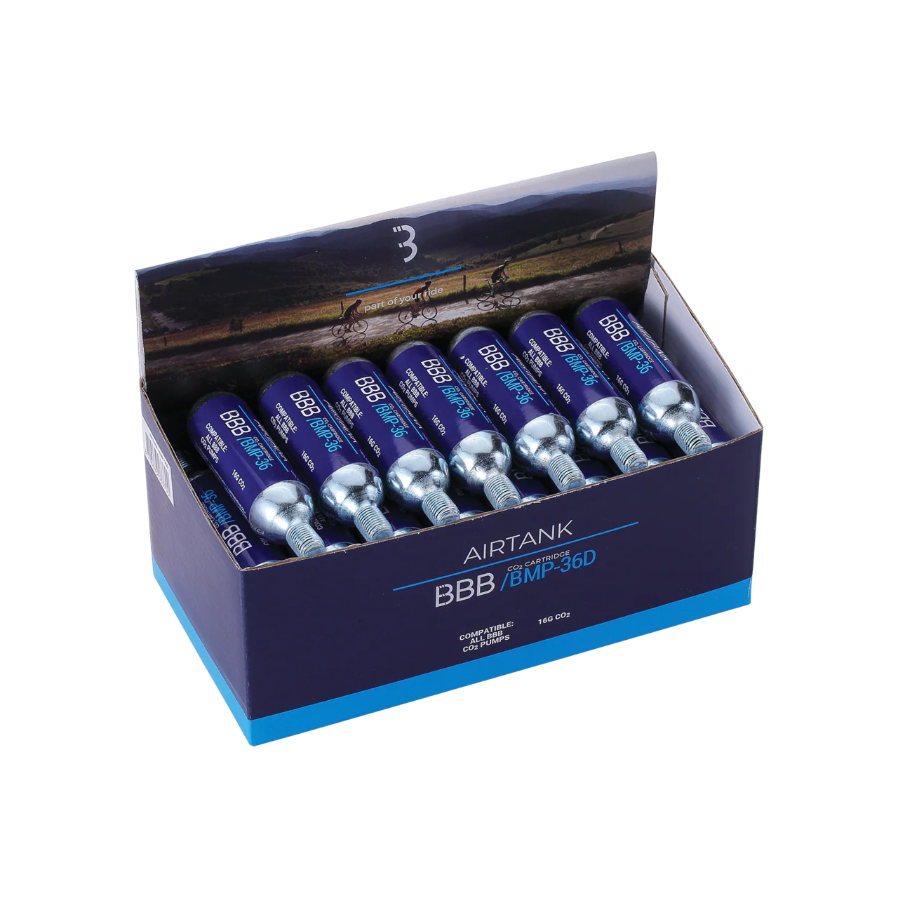 CARTUCHO DE CO2 DE 16GR IR TANKS