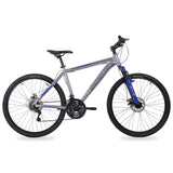 Bicicleta BENOTTO Montaña XC-5000 R26 21V. FS Frenos Doble Disco Aluminio Plata/Azul