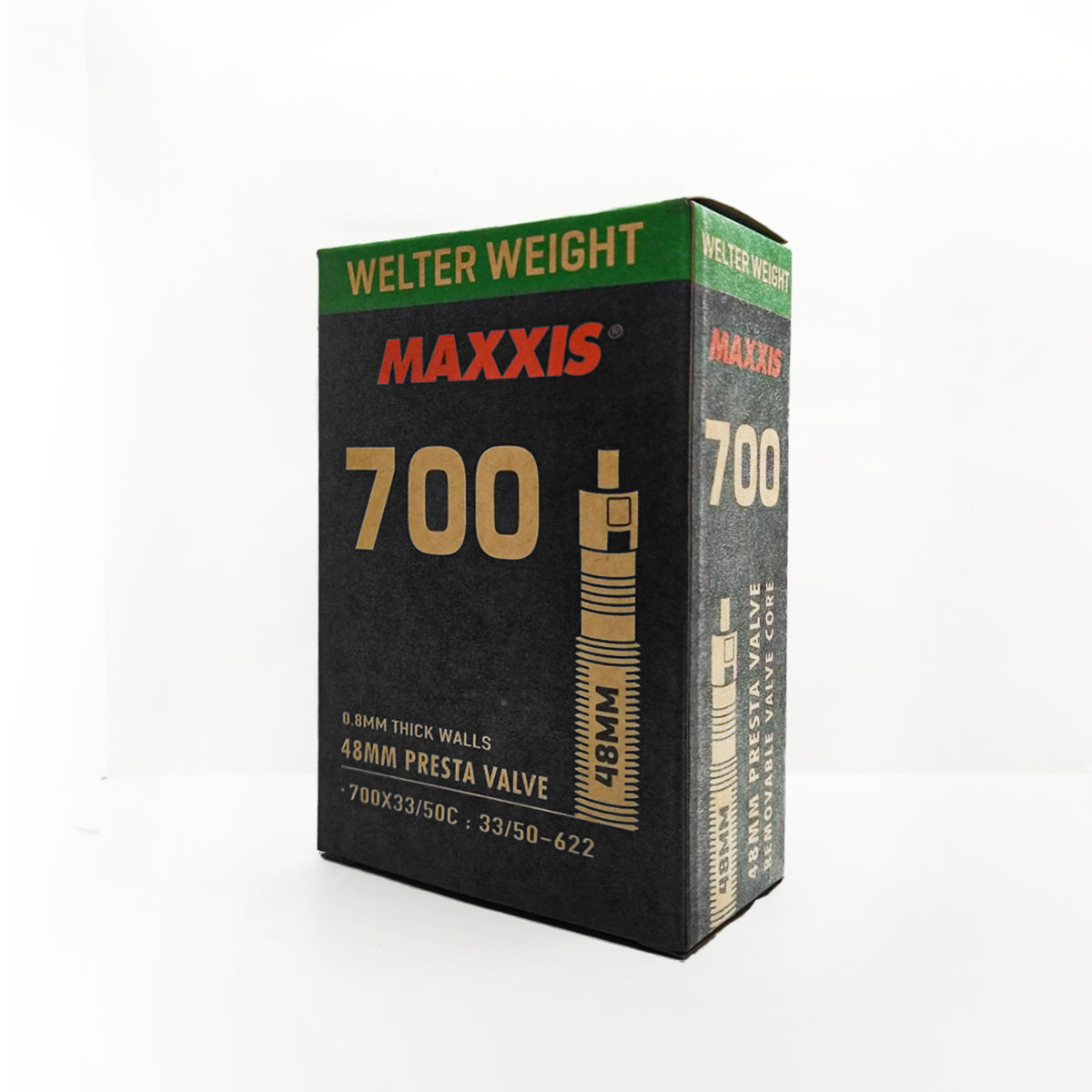 CAMARA MAXXIS WELTER WEIGHT 700X33/50C PRESTA 48mm