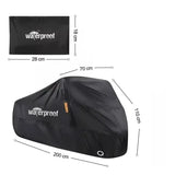 FUNDA/CUBIERTA COLOR NEGRO PARA BICICLETA