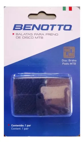 BALATAS BENOTTO PARA FRENO DE DISCO MTB