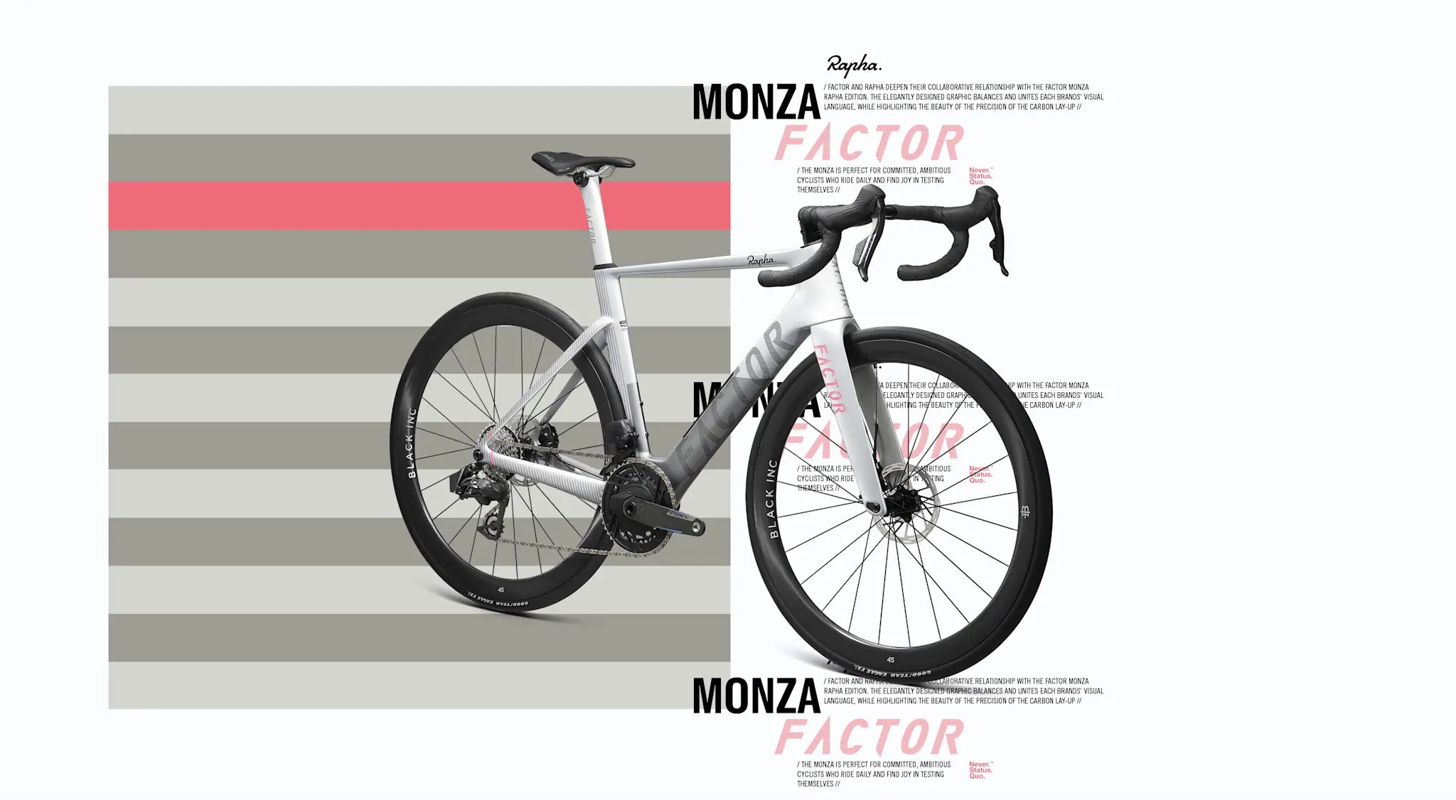 FACTOR MONZA SHIMANO ULTEGRA DI2 RAPHA SPECIAL EDITION