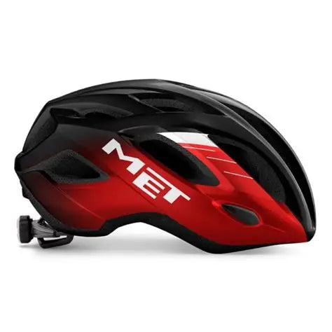 CASCO MET IDOLO EXTRA GRANDE NEGRO/ROJO METALIC
