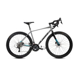 BICICLETA ALUBIKE SPORT GRAVEL REVEL 700C COLOR GRIS TALLA 45 18V ALUMINIO