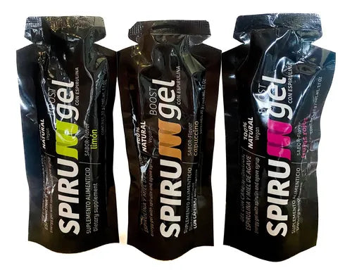 GEL BOOST SPIRUGEL CON ESPIRULINA