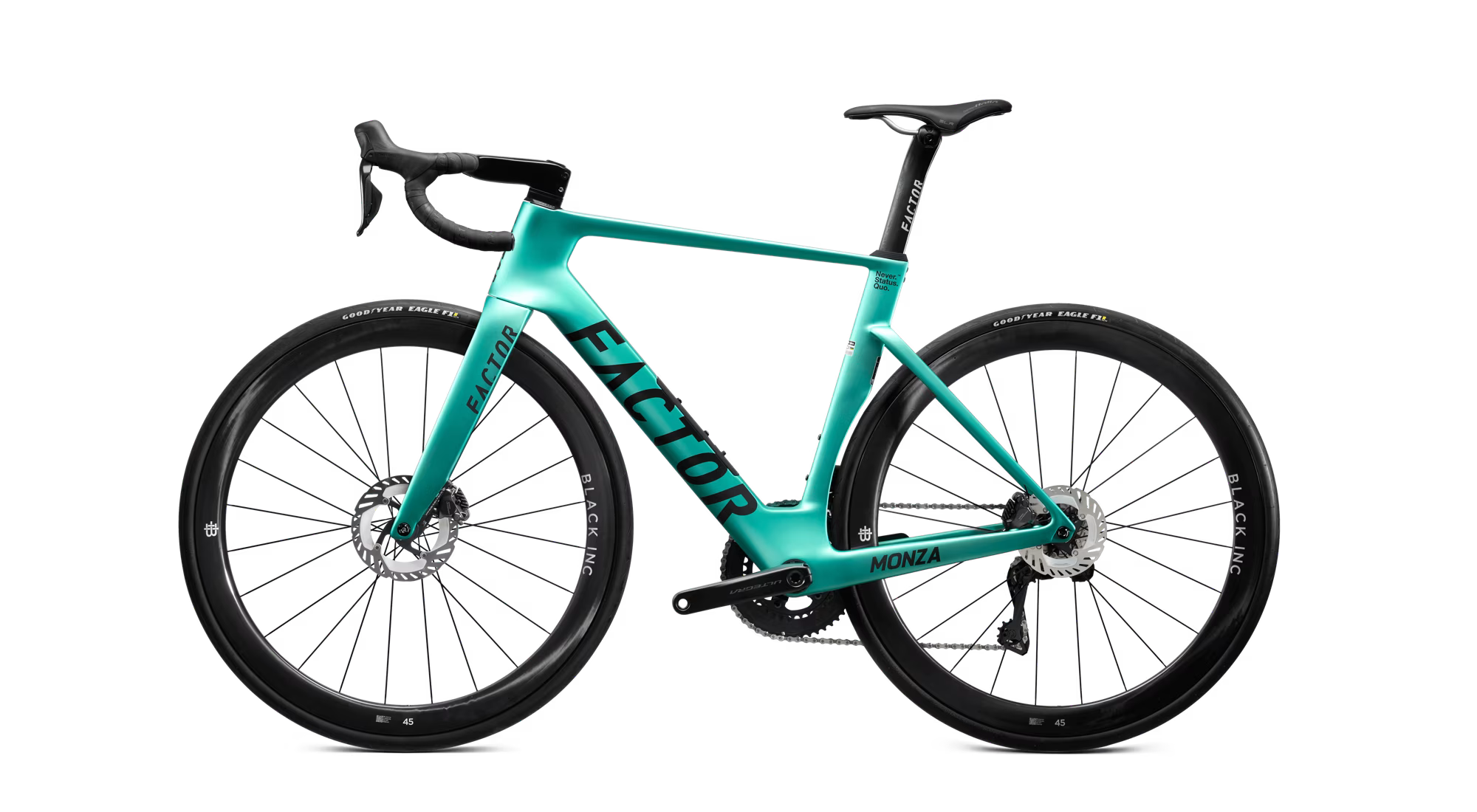 BICICLETA FACTOR MONZA 52 SRAM FORCE AXS GREEN