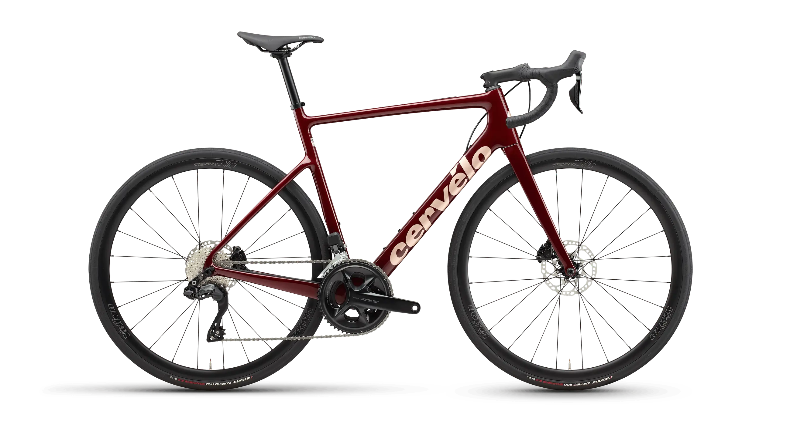CERVELO CALEDONIA SHIMANO 105 DI2 CARMINE 54