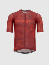 MAGLIA MANICA CORTA SAN REMO ROSSO BORDEUX