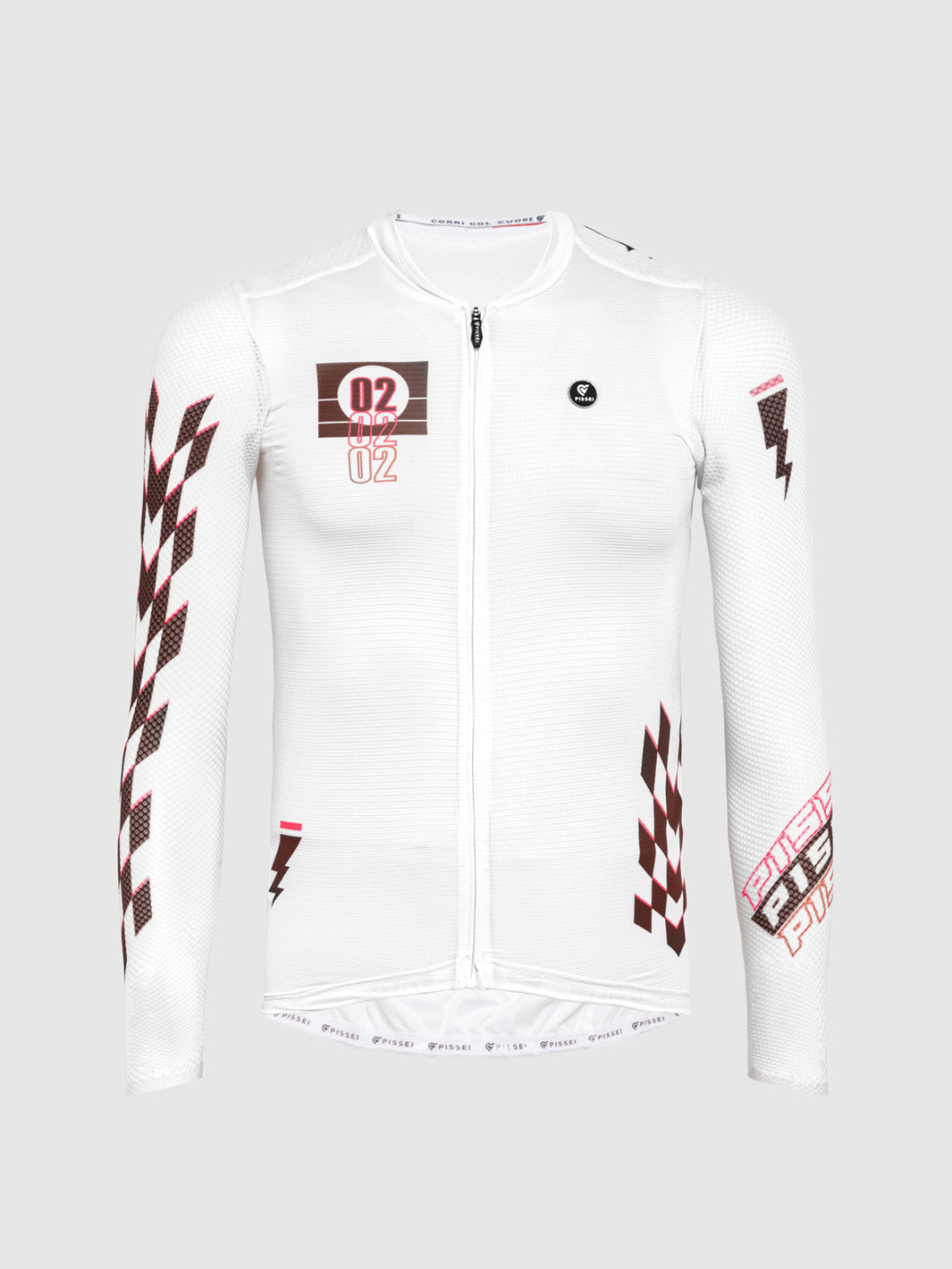 MAGLIA MANICHE LUNGHE THUNDER BIANCO