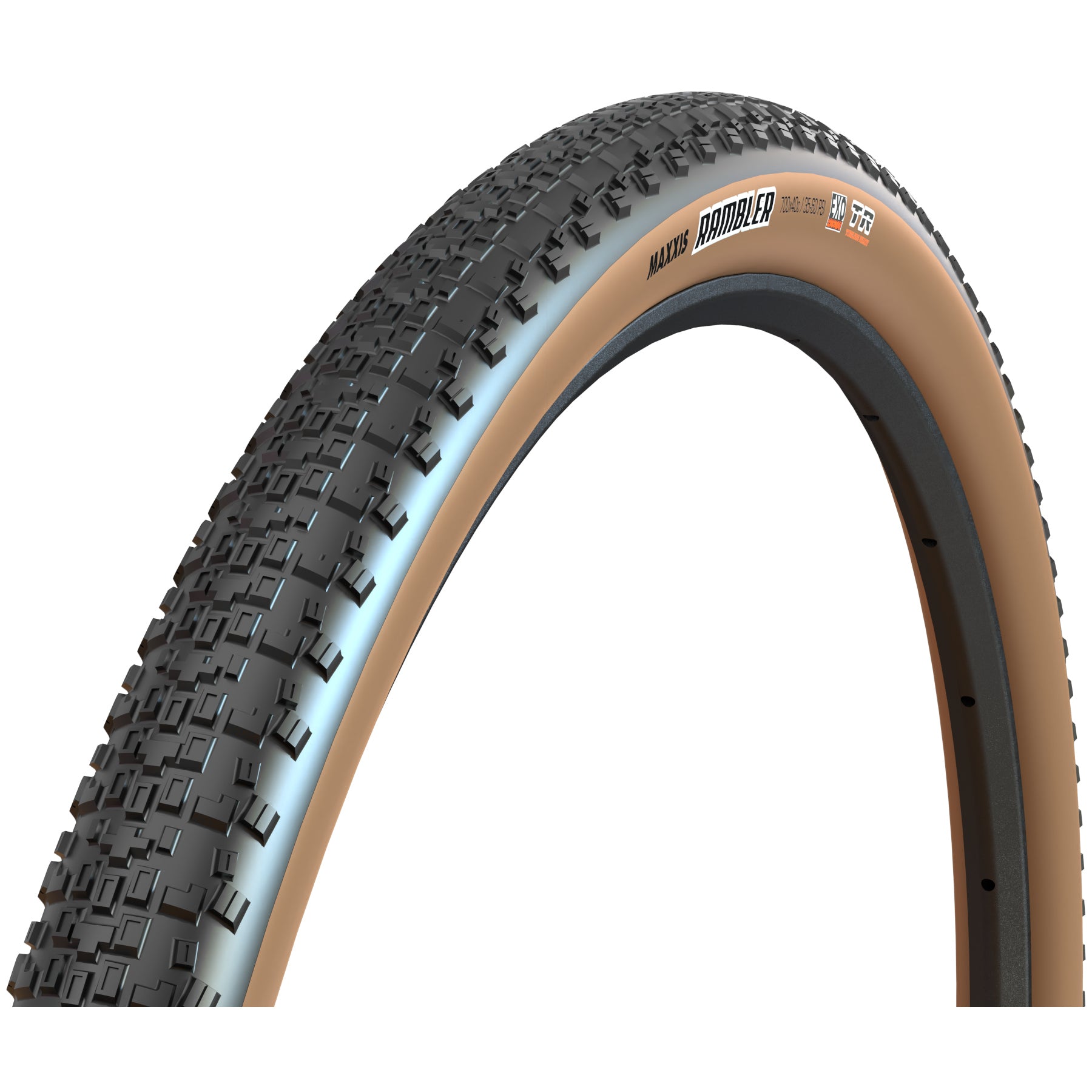 LLANTA MAXXIS RAMBLER ALAM 700x45C EXO/TANWALL