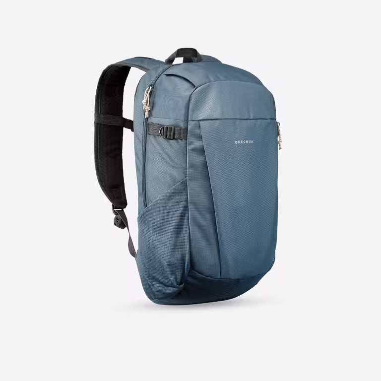 MOCHILA DE SENDERISMO QUECHUA AZUL-GRIS 20L