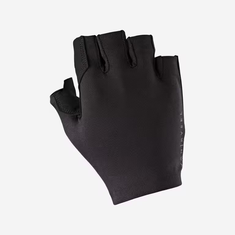 GUANTES VAN RYSEL PARA CICLISMO DE RUTA NEGROS
